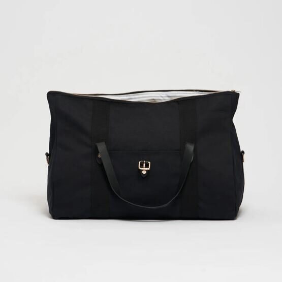 Sac de voyage pliable, noir nuit