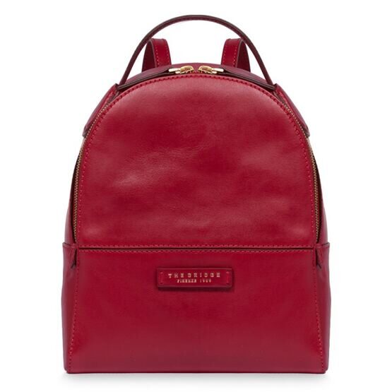 Elettra - Rucksack Leder, Rot