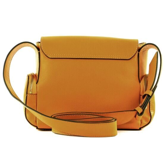 Carlotta - Sac à bandoulière en cuir, jaune