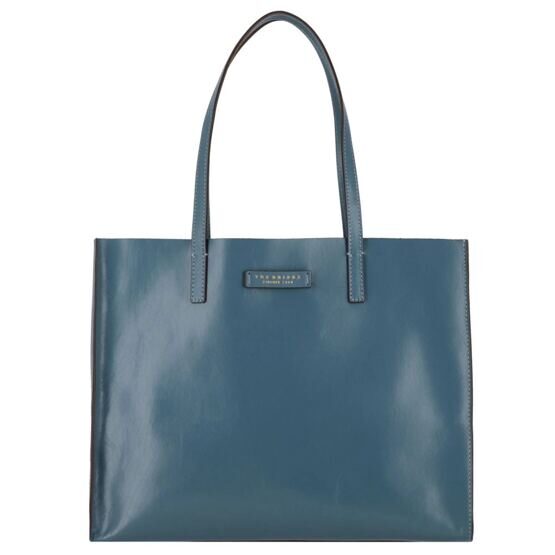 Mirra - Shopper en cuir, bleu