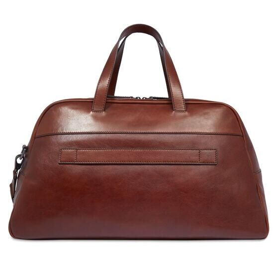 Damiano - Sac de sport en cuir, marron