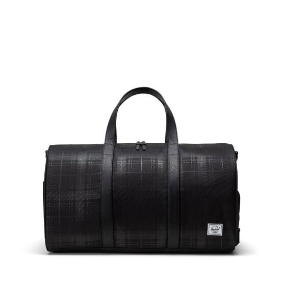 Novel - Duffle in Plaid Emboss