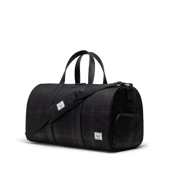 Novel - Duffle in Plaid Emboss