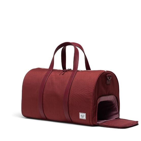 Novel - Duffle in Oxblood Red