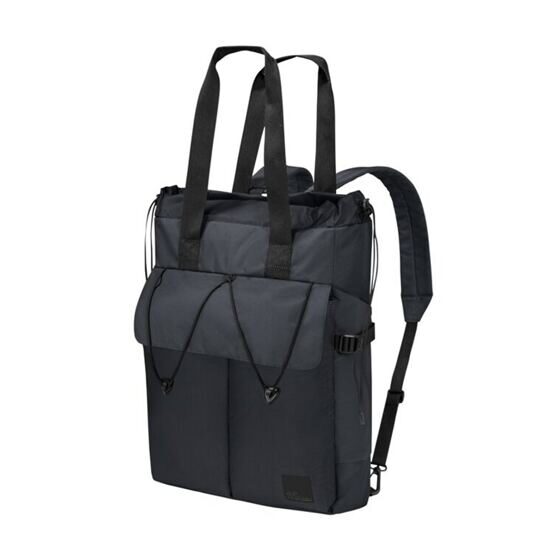 Wanderthirst Tote Sac à dos de jour et sac à bandoulière en noir