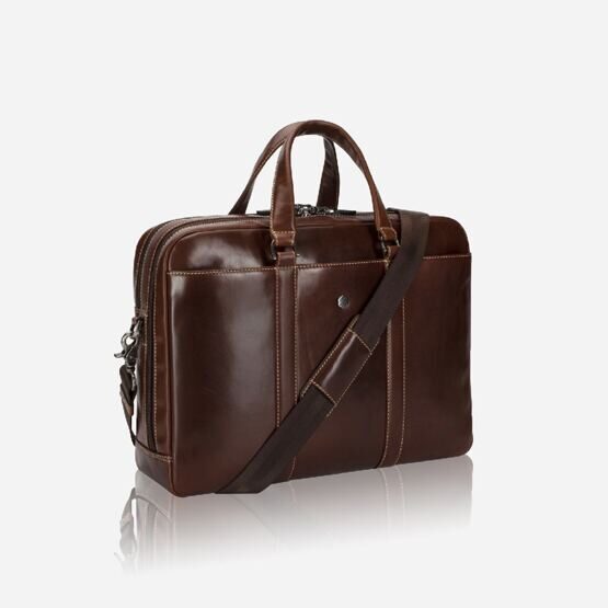 Laptop Briefcase 17&quot; in Mocha