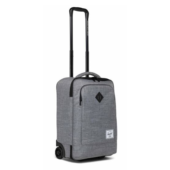 Heritage - Softshell Large Carry On Trolley in Raven Crosshatch