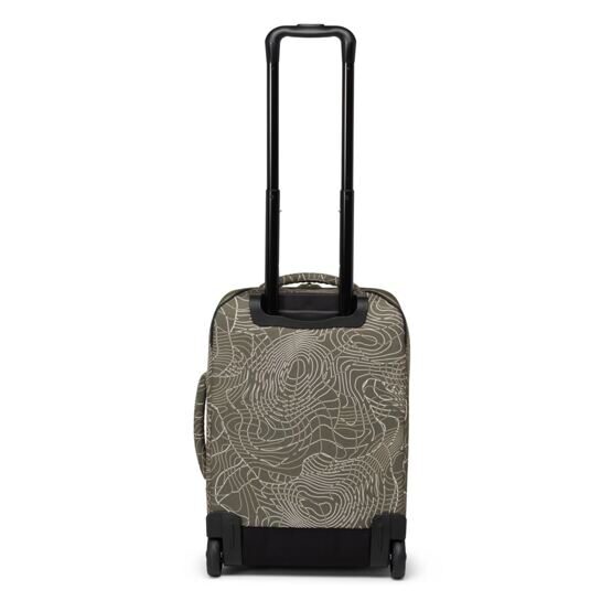 Heritage - Softshell Large Carry On Trolley in Ivy Green Topography