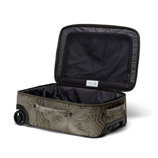 Heritage - Softshell Large Carry On Trolley in Ivy Green Topography