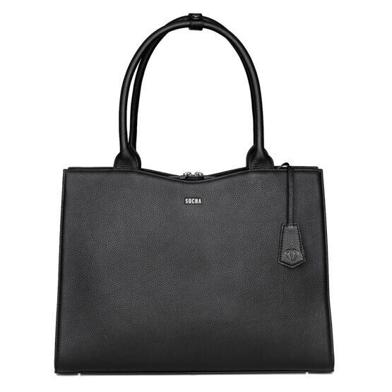 Sac de travail en diamant véritable 15,6&quot;, noir