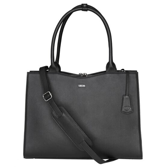 Sac de travail en diamant véritable 15,6&quot;, noir