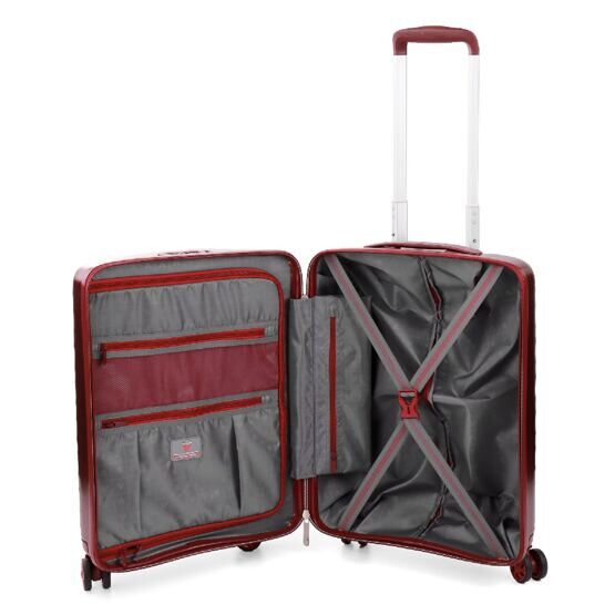 Stellar - Trolley Carry-On, rouge