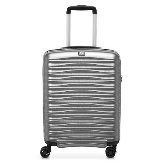 Wave - Trolley Bagage à main Carry-On 55cm, Argent