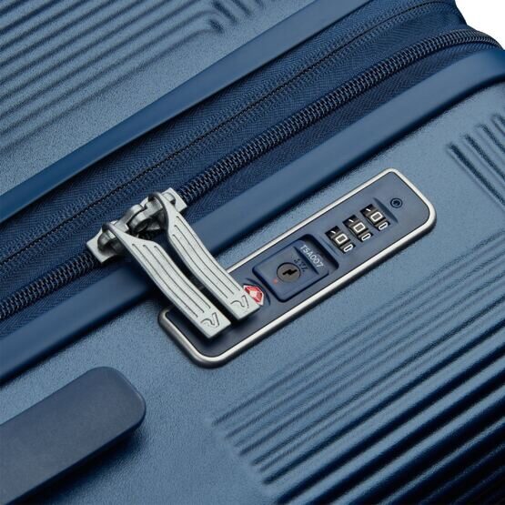 Airglam - Trolley Carry-On, bleu