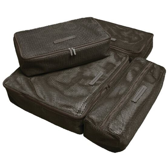 Packing Cubes 4er Set, Dark Olive