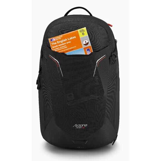 AirZone Active 22L Wanderrucksack, Schwarz