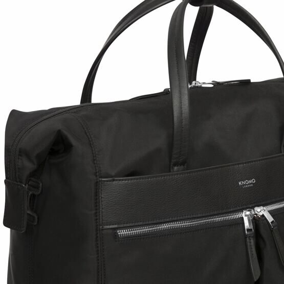 Mayfair Sedley Sac à roulettes 15&quot; en noir/argenté