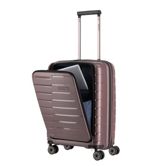 Air Base - Trolley 4 roues S+ avec poche avant, lilas