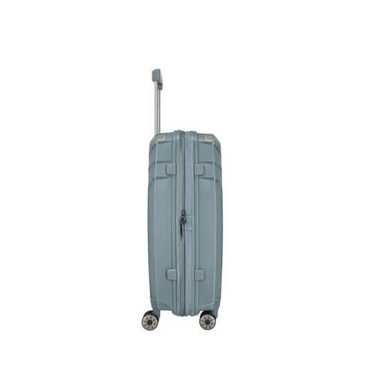 Elvaa - Trolley M extensible gris-bleu