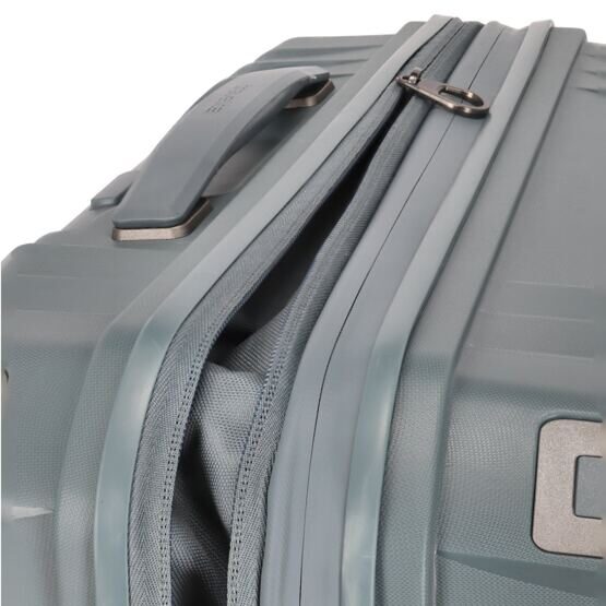 Elvaa - Trolley M extensible gris-bleu