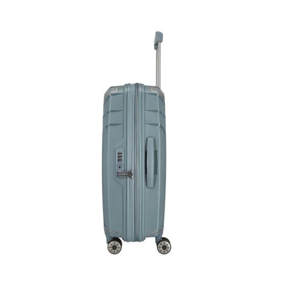 Elvaa - Trolley M extensible gris-bleu