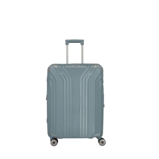 Elvaa - Trolley M extensible gris-bleu