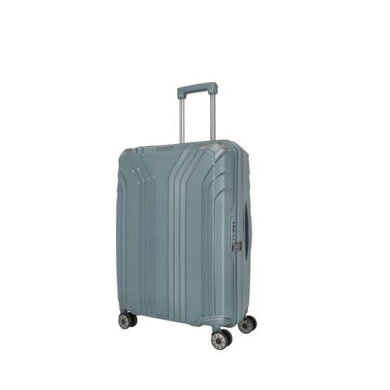 Elvaa - Trolley M extensible gris-bleu