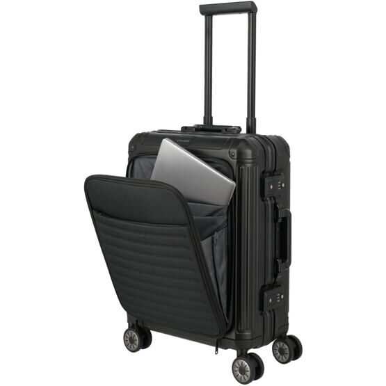 Next - Trolley S+ avec poche frontale, noir