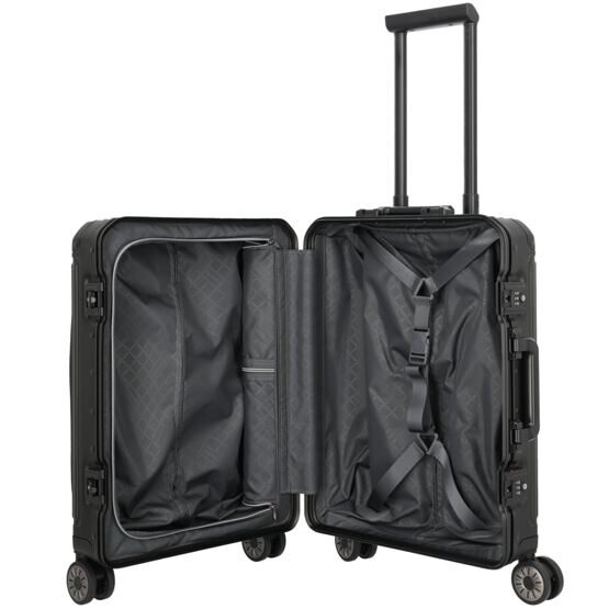 Next - Trolley S+ avec poche frontale, noir