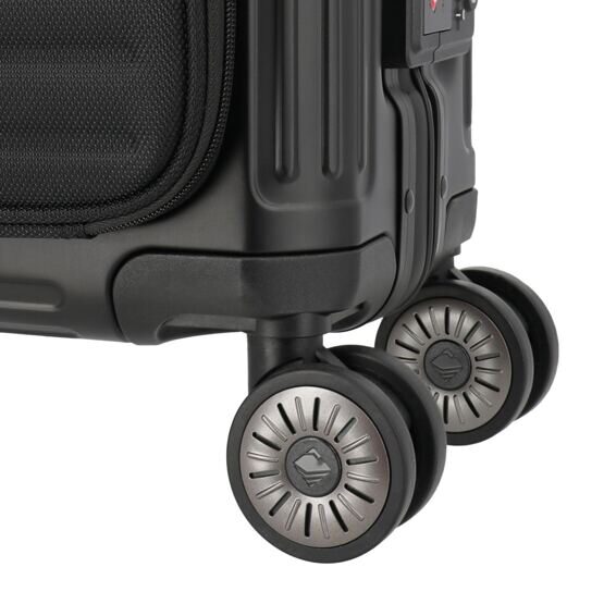 Next - Trolley S+ avec poche frontale, noir