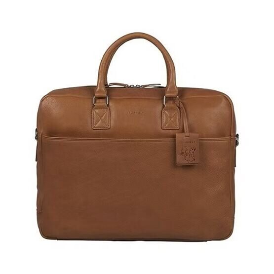 Antique Avery - Laptoptasche 17&quot; en Cognac