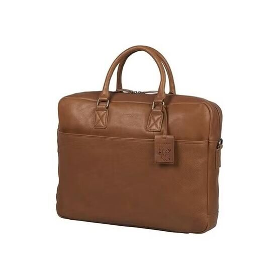 Antique Avery - Laptoptasche 17&quot; en Cognac