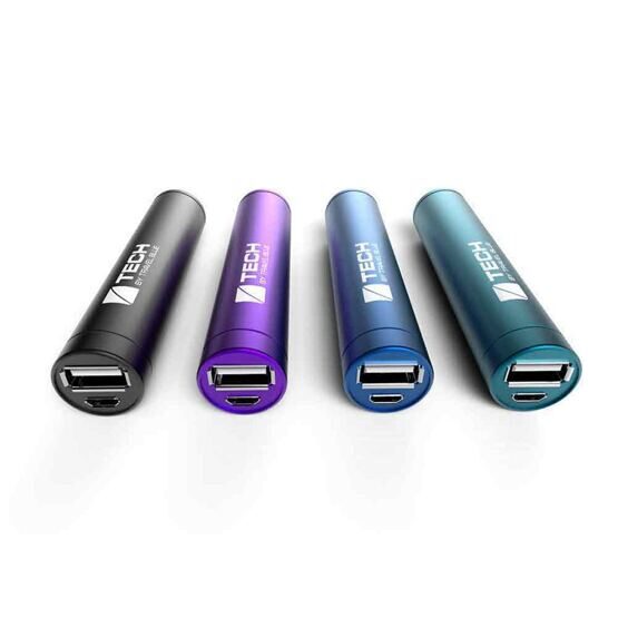 Power Bank 2600 en bleu clair