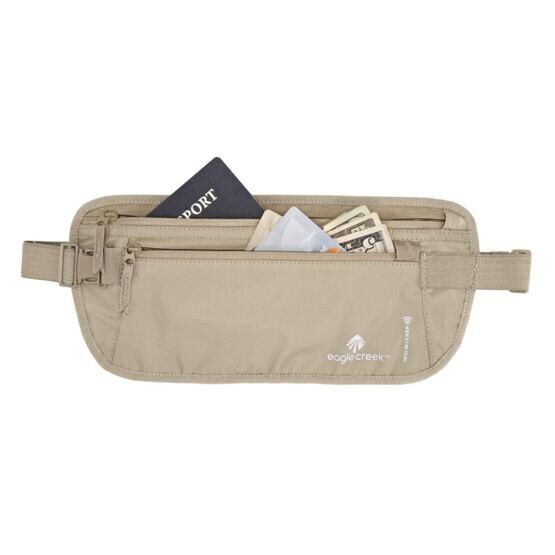 RFID Blocker Money Belt DLX, beige