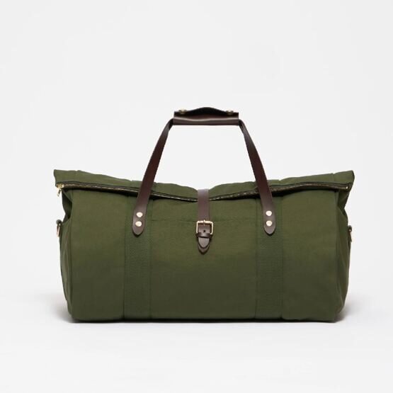 Sac de voyage pliable, olive foncé