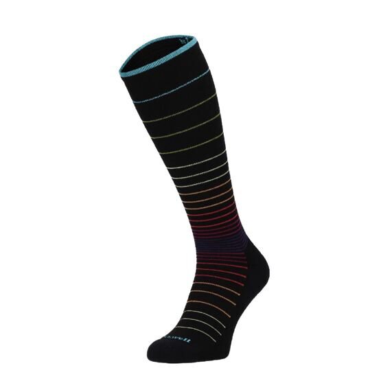 Chaussettes de compression Circulator pour femmes Noir-Multi S/M 35-38