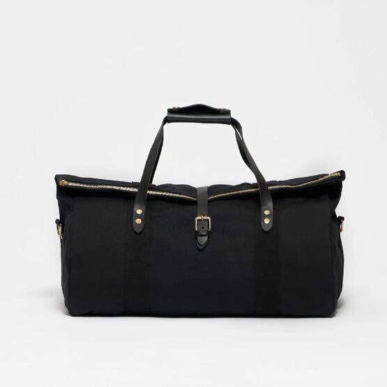 Sac de voyage pliable, noir nuit