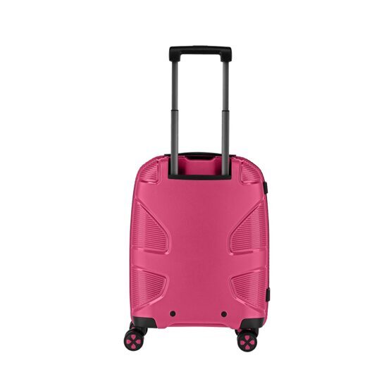 IP1 - Trolley S à 4 roues avec port USB, Flora Pink