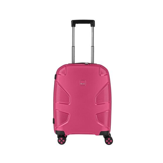 IP1 - Trolley S à 4 roues avec port USB, Flora Pink