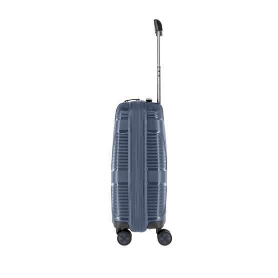 IP1 - Trolley S à 4 roues avec port USB, bleu glacier