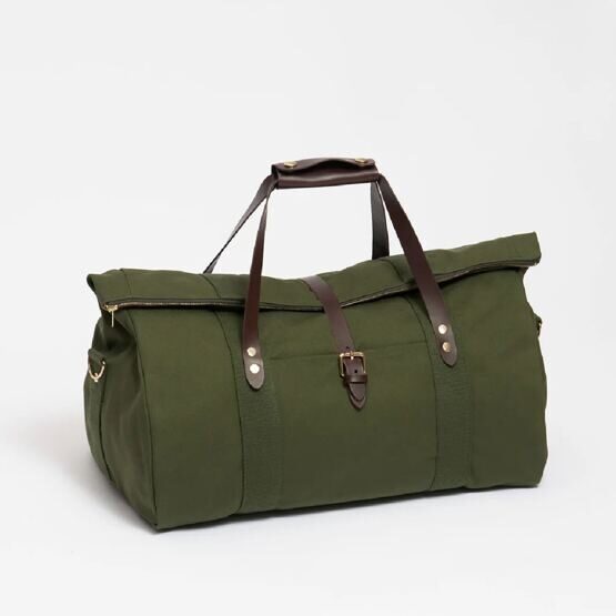 Sac de voyage pliable, olive foncé