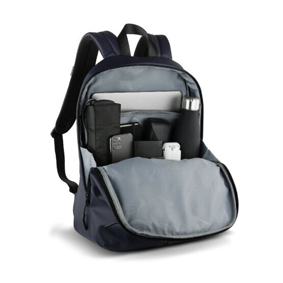 Blanc - Sac à dos pour ordinateur portable 15&quot; en bleu