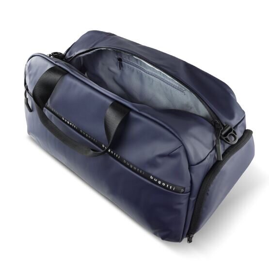 Blanc Sac de sport bleu