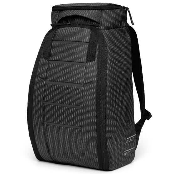 Hugger - Sac à dos 25L, noir réfléchissant