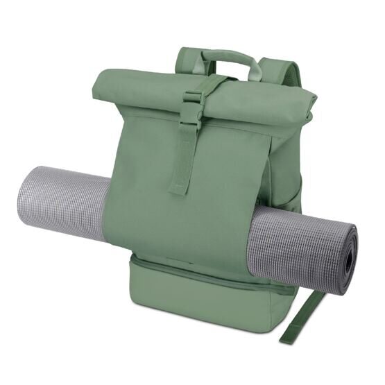 Allen - Sac à dos Rolltop M, vert sauge