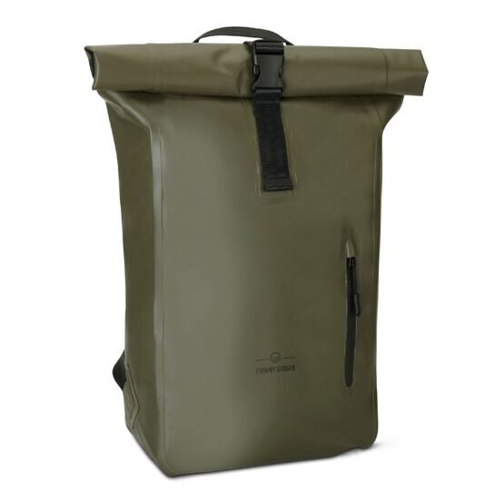 Conor - Sac à dos Rolltop, vert foncé