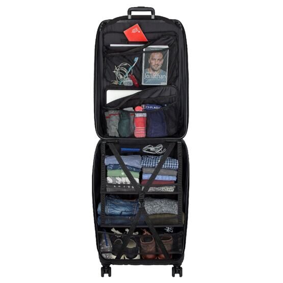 Valise Stand-Up L en noir