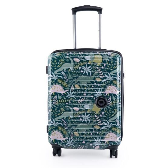 Milieu - Valise pour enfants Bagage à main rigide, Dinos Floral