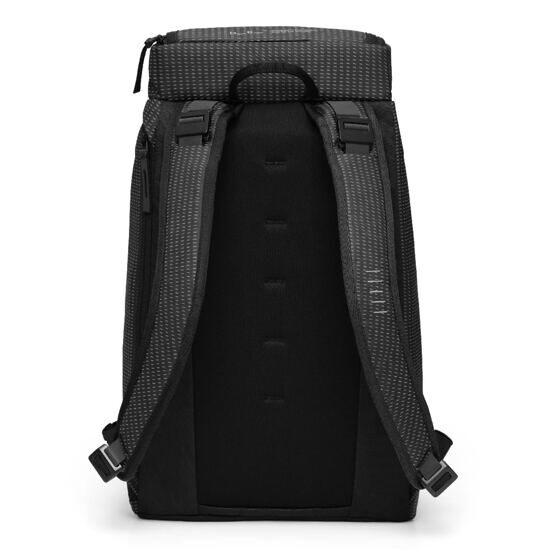 Hugger - Sac à dos 25L, noir réfléchissant