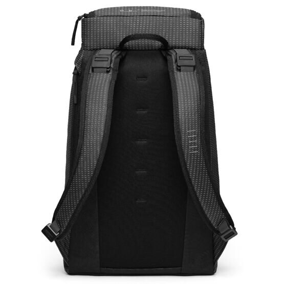 Hugger - Sac à dos 30L, noir réfléchissant